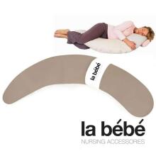 La Bebe™ Moon Maternity Pillow Cover Art.81479 Oriental Light Grey Satin