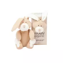 Wooly Organic Art.00202 Soft toy made of eco-cotton - Bunny (100% natural)