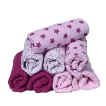Pippi 1266 Diapers ass. printed 70x70 crochet edge (1-pack)