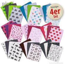 Pippi 1266 Diapers ass. printed 70x70 crochet edge (1-pack)