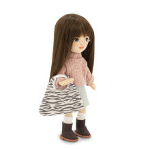 Orange Toys Sweet Sisters Sophie in a Denim Skirt Art. SS03-15 Plush toy (32cm)