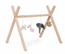 Childhome Baby Gym Toys Art.GYMFTOYS Mīkstas mantiņas arkai