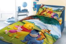 Faro Tekstylia Disney Bedding Winnie the Pooh Art.033 Bed set 100x135+40x60 cm