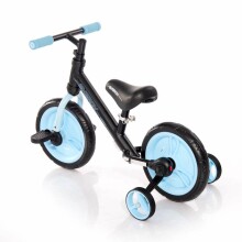 Lorelli Energy Art.1005048 Grey Детский велосипед - бегунок с металлической рамой и дополнительными колёсами