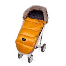 La bebe™ Sleeping bag Winter Footmuff Art.83956 Yellow
