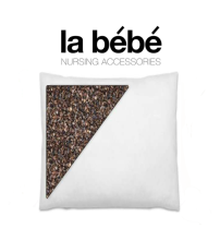 La Bebe™ Pillow Eco 40x40 Art.84113 Spilvens ar griķu senālu pildījumu [40x40cm]