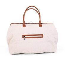 Childhome Nursery Bag Art.84587 Teddy OffWhite