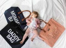 Childhome Mommy  Bag  Art.240-CWMBBRA Raffia