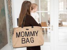 Childhome Mommy  Bag  Art.240-CWMBBRA Raffia