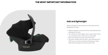 Kunert Cosmo Art.84916 Black Infant Car seat 0-13 kg