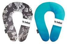 La Bebe™ Snug Cotton Nursing Maternity Pillow Art.85183 Deco, 20x70 cm