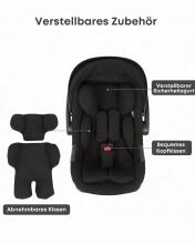 BabyVoyage i-Size 40-85 cm Baby Car Isofix Art.85349 Black  Детское автокресло (0-13 кг)