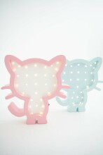 HappyMoon Cat Art.85963 Blue  Ночник-светильник со светодиодами