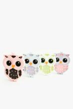 HappyMoon Owl Art.85965 Blue Purple