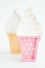 HappyMoon Ice Art.85969 Pink White Nakts-lampa