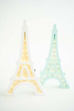 HappyMoon Eiffel Tower Art.NL 1/15 White Yellow Nakts-lampa