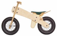 „Dip & Dap Mini Art.MSM-01 Green“ vaikų medinis motoroleris (dviratis) nuo 1,5 metų