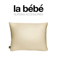 La bebe™ Pillow Eco Velvet 30x40 Art.86120 Beige/Grey 30x40 with ECO buckwheat filling