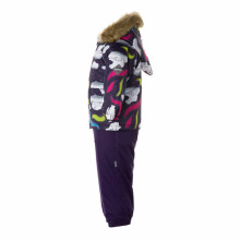 Huppa'22 Avery Art.41780030-13273 Šilta kūdikio žieminė šiltų kostiumų striukė + kelnės