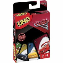 Mattel Uno Cars Art.FDJ15  Оригинальная настольная игра - карты Уно (Uno)