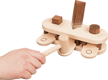 Goki Hammer Bench Art.58681 деревянная игра с молоточком