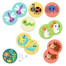 Djeco Educational Games Memo Small Animals Art.DJ08254