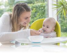 Kidsme Suction Bowl Art.9832 Lime