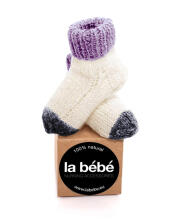 La Bebe™ Lambswool Natural Eco Socks Art.87196 Random