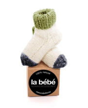 La Bebe™ Lambswool Natural Eco Socks Art.87196 Random