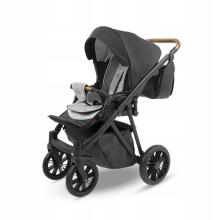 Camarelo Zeo Eco Art.05. 2in1 Multifunctional Stroller, Black