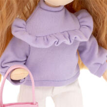 Orange Toys Sweet Sisters Sunny in a Purple Sweater Art.SS02-14 Plush toy (32cm)