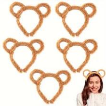 Home Company Bear Ear Art.88847 Carnival costume - Bear ears, 1 pc.