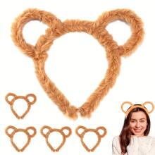 Home Company Bear Ear Art.88847 Carnival costume - Bear ears, 1 pc.