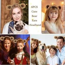 Home Company Bear Ear Art.88847 Carnival costume - Bear ears, 1 pc.