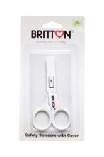 Britton Baby Scissors with Cover Art.B1814