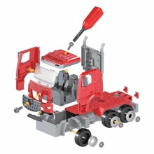 TLC Baby Fire  Art.T20071   Пожарная машина-конструктор с выдвижной лестницей и звуковыми эффектами