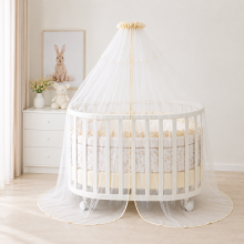 Lorelli Canopy Art.20051170005 Pink Luxurious universal canopy for a baby crib