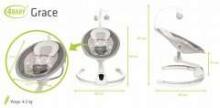 GRACE grey 4BABY electronic swing