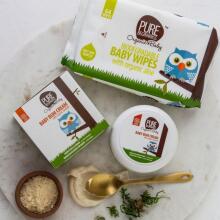 Pure Beginnings Bum Cream Art.91486  Multipurpose Cream for Red Spots, Diaper Rash, Insect Bites, etc. with Organic Breadfruit Extract,50 ml