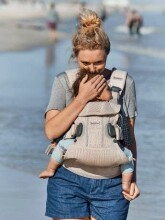 Babybjorn Baby Carrier One Air 3D Mesh Art.098001 Pearly Pink