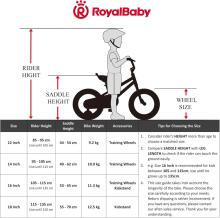 Royal Baby Kids Bike Wheels Collas 12'  Art.92083 Pink  Children's two-wheeled bicycle with additional wheels