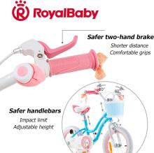 Royal Baby Kids Bike Wheels Collas 12'  Art.92087 Blue Children's two-wheeled bicycle with additional wheels