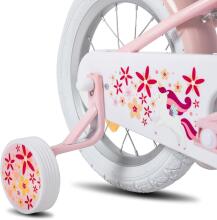 Joystar Kids Bike Wheels Collas 12'  Art.92092 Pink Children's two-wheeled bicycle with additional wheels