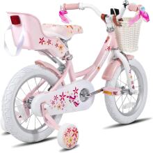 Joystar Kids Bike Wheels Collas 12'  Art.92092 Pink Children's two-wheeled bicycle with additional wheels