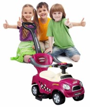 „Eco Toys Cars Art.321 Violet“ vaikų stūmimo mašina su rankena
