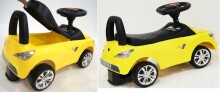 Bobo-San Ride on  Car Art.92162 Yellow  Bērnu stumjamā mašīna