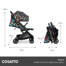 Cosatto Woosh 4 Pushchairs Art.92241 Jungle Baby stroller