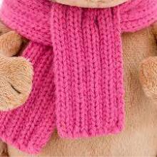 Orange Toys Fluffy the Hedgehog in double-pompon hat Art.OS607/15 Plush toy (15cm)