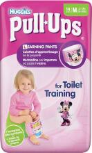 Huggies Pull Ups Girls Art.041531250 training pants (M) 10-18kg, 14 pcs