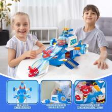 Super Wings The World Aircraft Art.92418  Playset, flying airport with figures